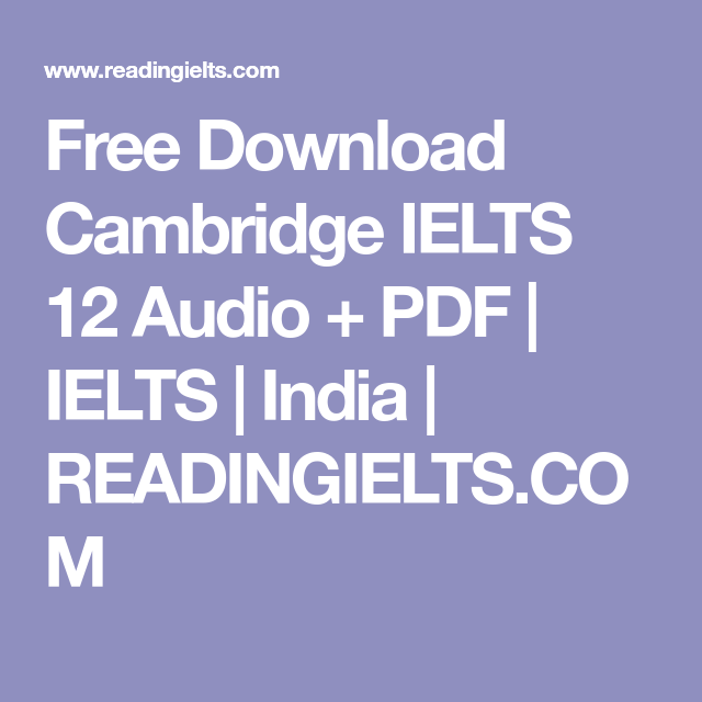 Cambridge ielts 12 academic pdf download
